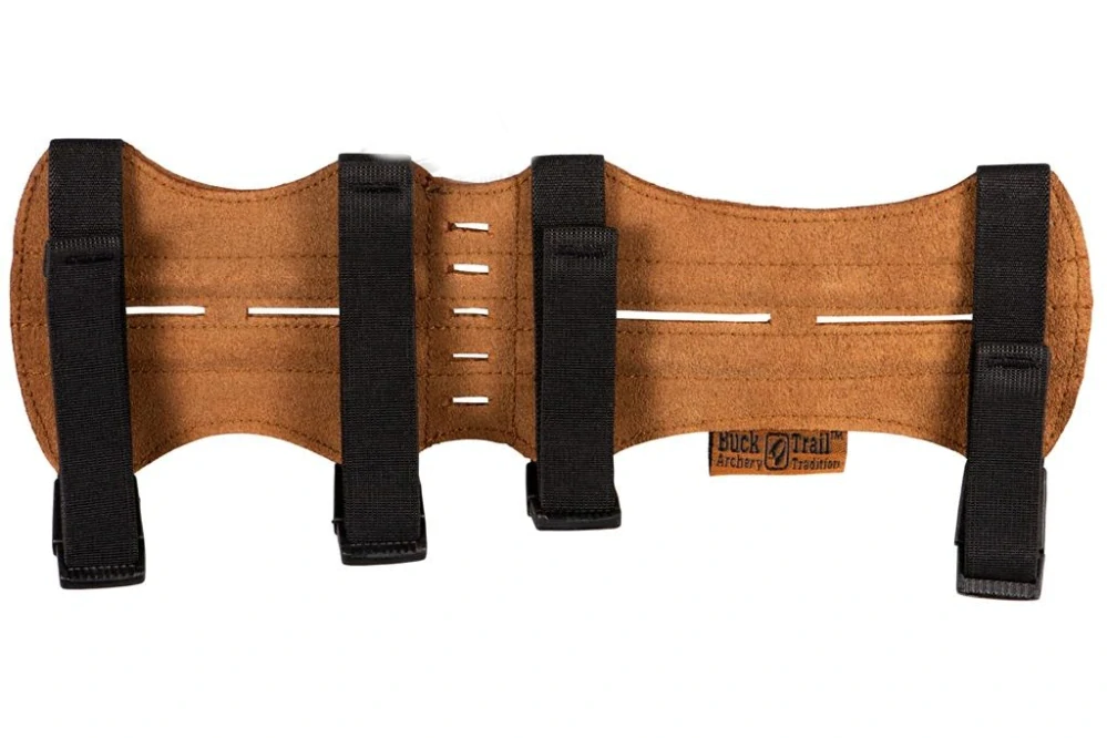 TRADIČNÍ NÁTEPNÍK BUCK TRAIL ze semišové kůže